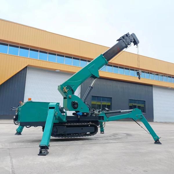 Quality Versatile Mobile Crane For Construction Works 10T 12T Mini Spider Crane for sale