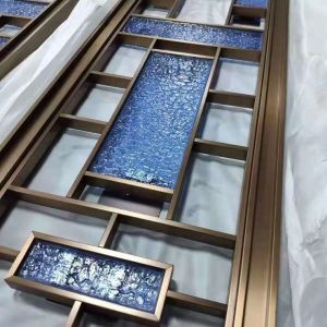 Buy cheap Laser cutting screen decoration room divider metal wall partition from wholesalers