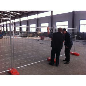 Temporary Fencing Panels imported temp fence 2.1mx2.4m mesh opening 60mm x 150mm