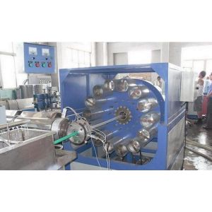 Buy cheap PVC Plastic Plastic Pipe Extrusion Line PVC Reinforced Tube Extrusion Machine from wholesalers