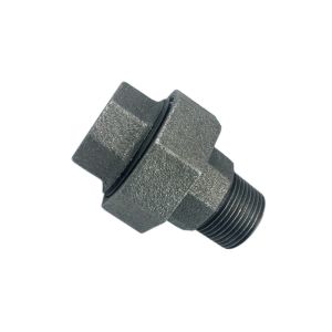 China 1/2 Malleable Iron Pipe Fittings ANAB Black Plumbing Fittings on sale