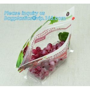 Buy cheap fruit bag with holes sandwich slider zip deli bag, slider zip bag for fresh fruit packaging, grape bag with hole/ slider from wholesalers