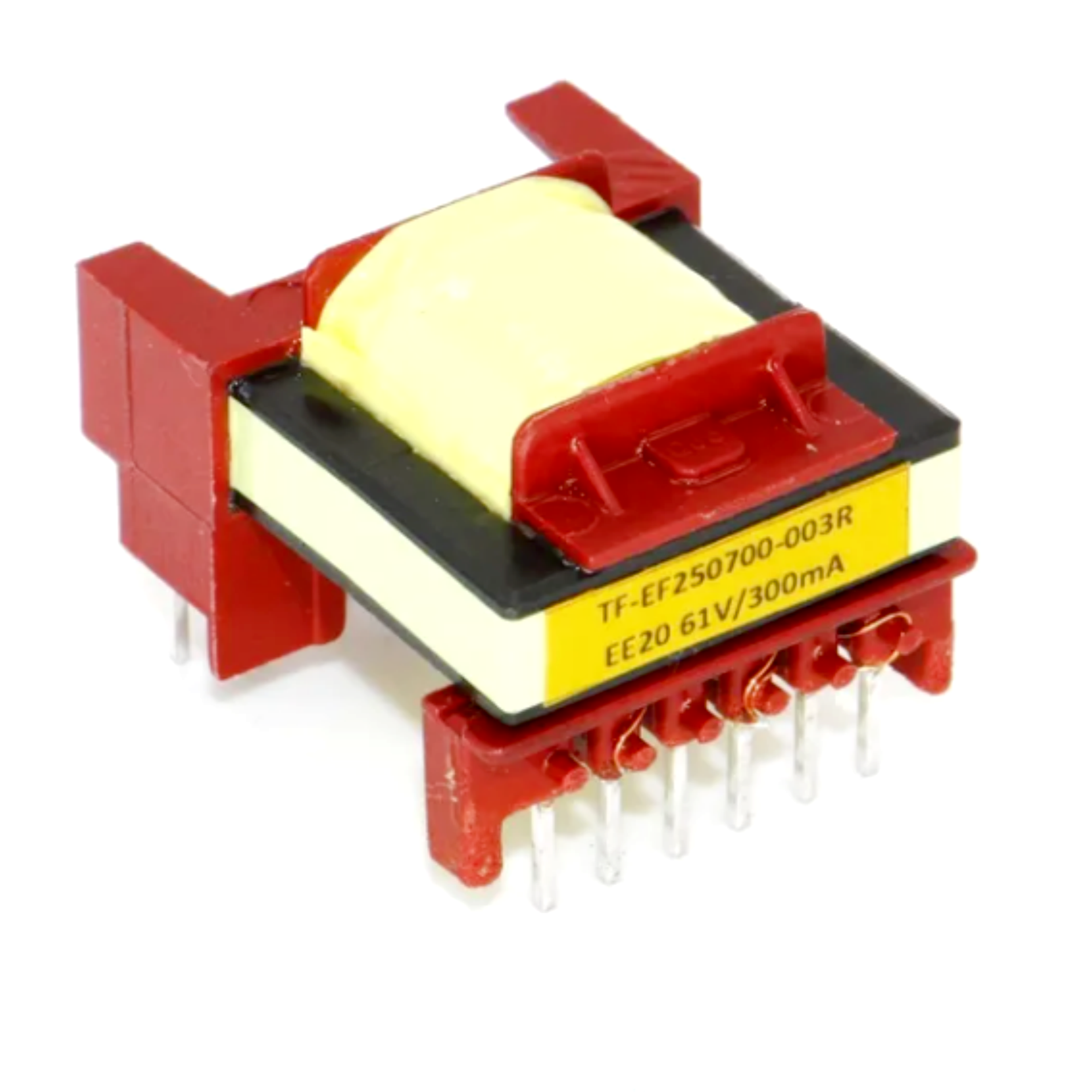 Horizontal Efd25 High Frequency Transformer with 6+6 Pins