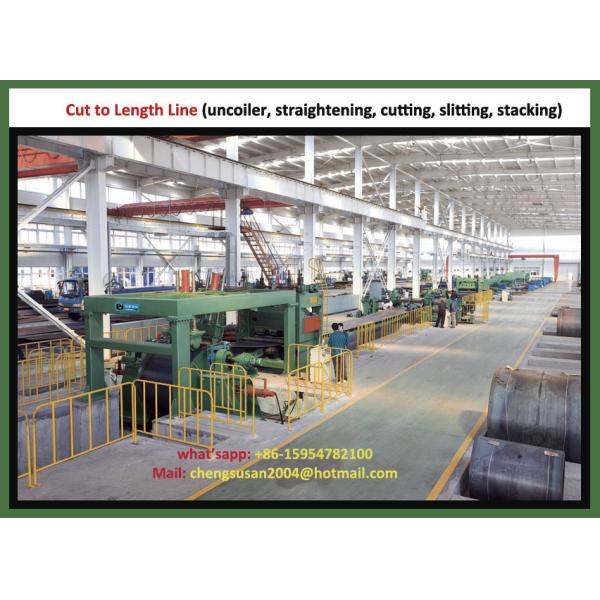 Buy cheap Cut to Length Line (uncoiler, straightening, cutting, slitting, stacking) from wholesalers