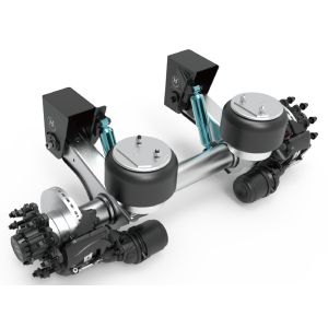 Buy cheap 12R22.5 Tire 10000kgs American Air Suspension System With Disc Axle Series product