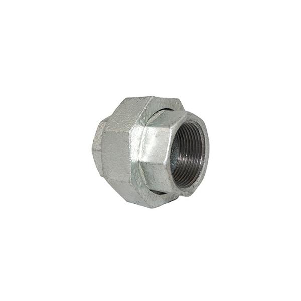 Quality Electrical Galvanized Malleable Iron Unions Coupling Pipe Fitting Eco Friendly for sale