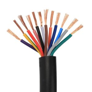 Buy cheap Multi Stranded Copper Multi-color 3Core Flexible Electric Wire Flexible Instrument Cable from wholesalers