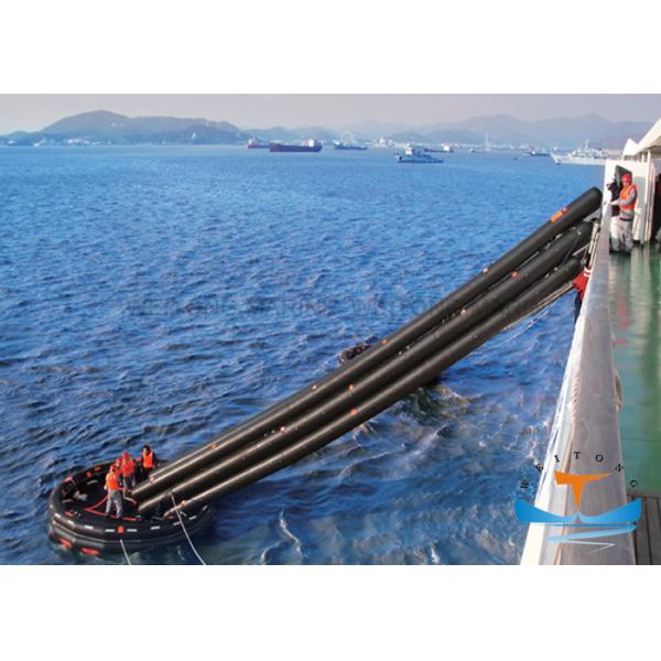 Quality 1280 - 1900KG Weight Inclined Marine Evacuation System Double Chutes for sale