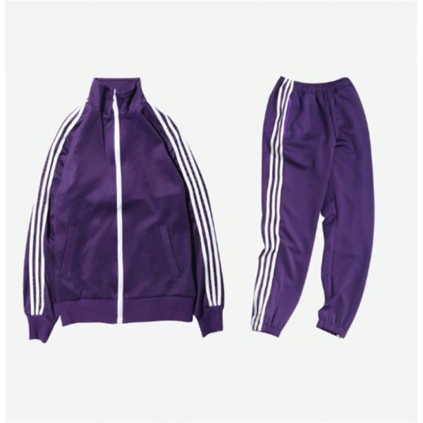 Quality New Arrival Striped Custom Mens Gym Tracksuit for sale