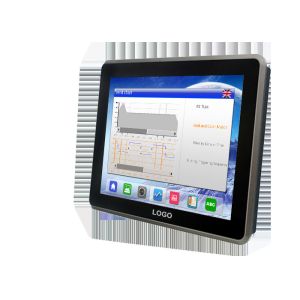 Buy cheap High Resolution 9.7" Resistive Industrial PC Touch Screen HMI With Slim Metal Enclosure from wholesalers