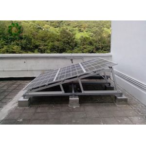 Buy cheap Flat Roof Solar Mounting System High Power Solar System Ac Solar Solar Panels Fixture kits holder from wholesalers