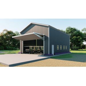 Buy cheap China Custom Prefab Steel Structure Golf Car Garage Shed Shelter Steel Structure Garage from wholesalers