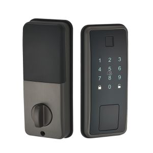 Buy cheap Smart Deadbolt Door Lock Bluetooth Keyless Entry Tuya Digital Fingerprint Wifi from wholesalers