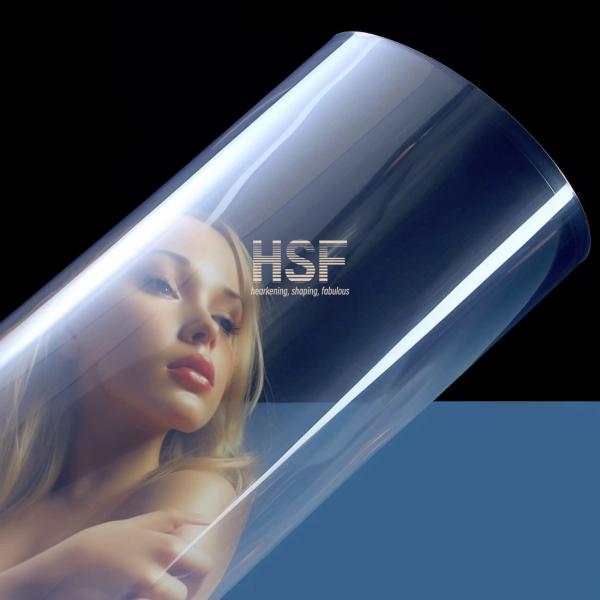 20uM Fluorosilicone Release Liner Transparent PET Film Silicone Coated Side Wound In