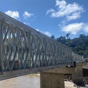 Buy cheap Customized Prefabricated Bridge Galvanized Steel Temporary Foot Bridge from wholesalers
