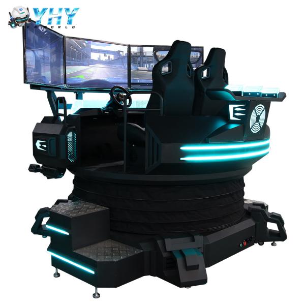 Buy cheap 300kgs RoHs 3 Screen Racing Simulator 3 DOf Driving Simulation Seat Stand Chair from wholesalers
