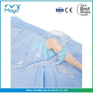Buy cheap Nonwoven Knee O Drape Like Disposable Surgical Drape Sheets from wholesalers