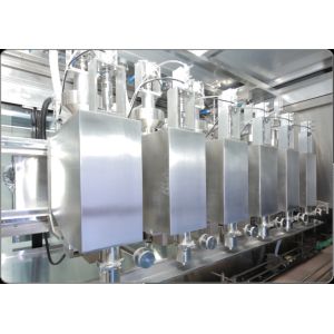 China High Capacity Pesticide Filling Machine Integrated Vacuum System and Touch Screen Display Designed for Packaging Operations on sale