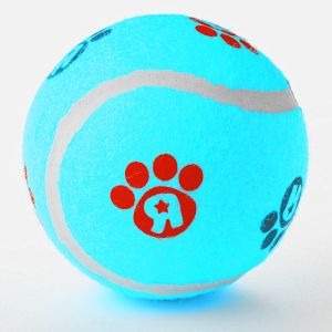 Buy cheap Inflatable rubbber tennis ball for dog training from wholesalers