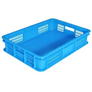 Buy cheap Harvesting Fruits Plastic Mesh Crate Customized Without Iron Handle from wholesalers