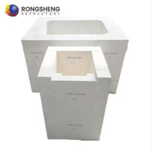 Buy cheap Rongsheng Wear-Resistant Brick Fused Cast Azs Block Casting Zirconia Corundum Refractory Bricks For Glass Furnace from wholesalers