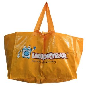 Buy cheap 100gsm CMYK 2.5x60cm 80x37x20cm Laminated PP Woven Bag from wholesalers