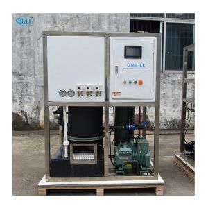 Buy cheap Large Capacity accuracy 6.8kw Automatic Air Cooling 1 ton Industrial Stainless Steel Tube Ice Machine for Customer Needs from wholesalers