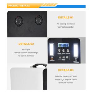 Buy cheap Solar generator 1000W 220V 110V Lithium battery solar portable power bank station 1000W from wholesalers