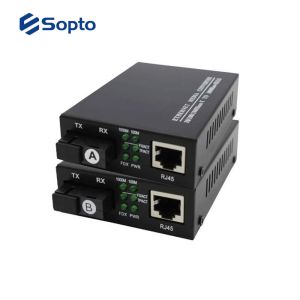 Buy cheap 10/100/1000M Ethernet To Fiber Converter 1GE Ports from wholesalers