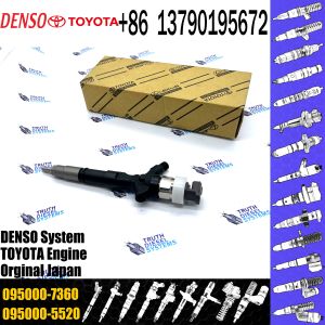 Common Rail Injector 095000-7360 095000-6870 095000-5890 095000-5891 for 1KD 2KD