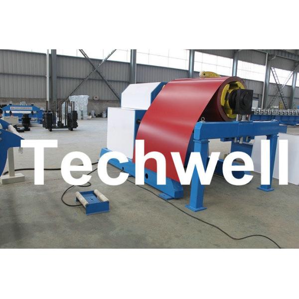 Buy cheap Active Uncoiling 15 Ton Hydraulic Uncoiler / Decoiler Curving Machine TW-DECOILER from wholesalers