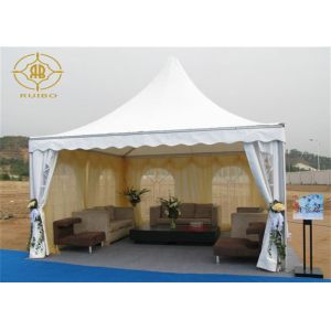 Quadrilateral Pagoda Wedding Gazebo Tent Professional Fire Resistance