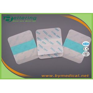 Non frame shape permeable transparent PU IV Cannula Dressing breathable