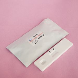 Buy cheap ISO13485 Serum HIV 1+2 Rapid Test Immunochromatographic Card Test from wholesalers