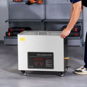 Buy cheap 50L Industrial Ultrasonic Cleaner with 840W Ultrasonic Power 1500W Heating and 40kHz Frequency for Professional Cleaning from wholesalers