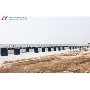 Buy cheap Customized Piggery Shed Steel Structure Animal Husbandry Green House from wholesalers