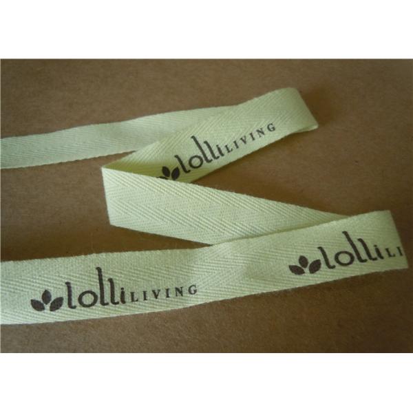 Quality Light Weight Cotton Webbing Tape Woven Jacquard Ribbon Printing Colored for sale