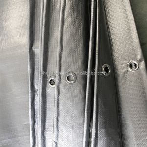 Buy cheap Waterproof Stripe Style PE Tarpaulin Industrial Multi Purpose Moisture Proof SunProof from wholesalers