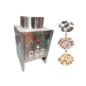 Buy cheap Stainless Steel Small Dry Garlic Skin Removing Machine Industrial Potato Peeler from wholesalers