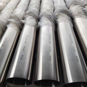 Buy cheap 159*4.5*5800 TP316L Cold Rolling Straightening Seamless Stainless Steel Pipe For Conveying Pipeline from wholesalers