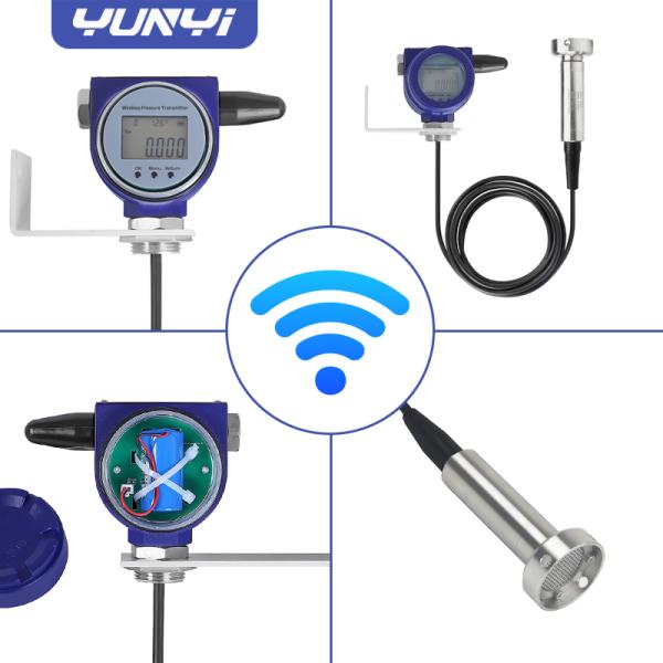 Yunyi SBR Tank Wireless Level Sensor Non Clog Design LCD Display Biological
