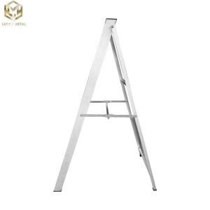 Two Sided Step Ladder Foldable Aluminium Step Ladder Platform