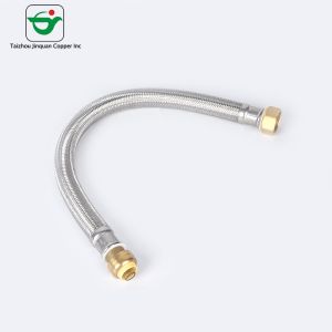 Buy cheap EN1254-6 Standard 3/4''X3/4 FIP 24 Flexible Brass Hose from wholesalers