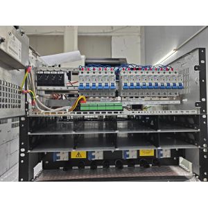 Buy cheap Custom made Hybrid Solar System FP2 48V 12+12.8KW 400V+N BD LD 3 phase 230V Telecom Power System with PV connection from wholesalers