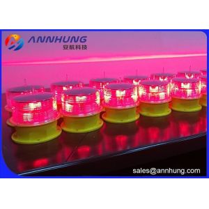 Solar Marine Lantern with 2-4NM Visible Range 8° Vertical Divergence and Dusk-to