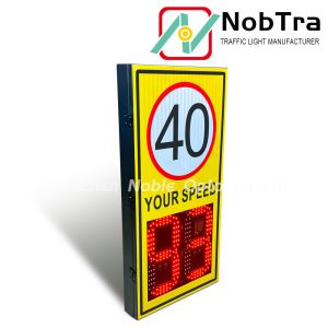 Buy cheap Solar Powered LED Speed Sign with Integrated Radar Detector from wholesalers