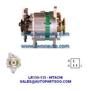 Buy cheap LR155-418 LR150-438 - HITACHI Alternator 12V 55A Alternadores from wholesalers