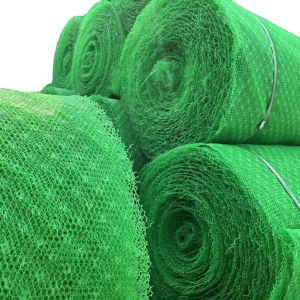 Buy cheap 7.6-10.2mm Thickness Composite Geonet 3 Layers HDPE Geomat for Soil Reinforcement from wholesalers