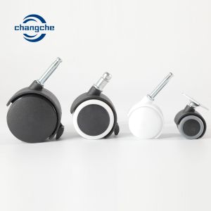 Buy cheap Black Nylon Carpet Casters On Hardwood Threaded Wheels 2 Inch from wholesalers