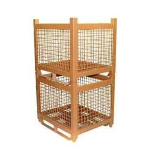 Buy cheap Retail General Collapsible Storage Wire Mesh Steel Bin from wholesalers